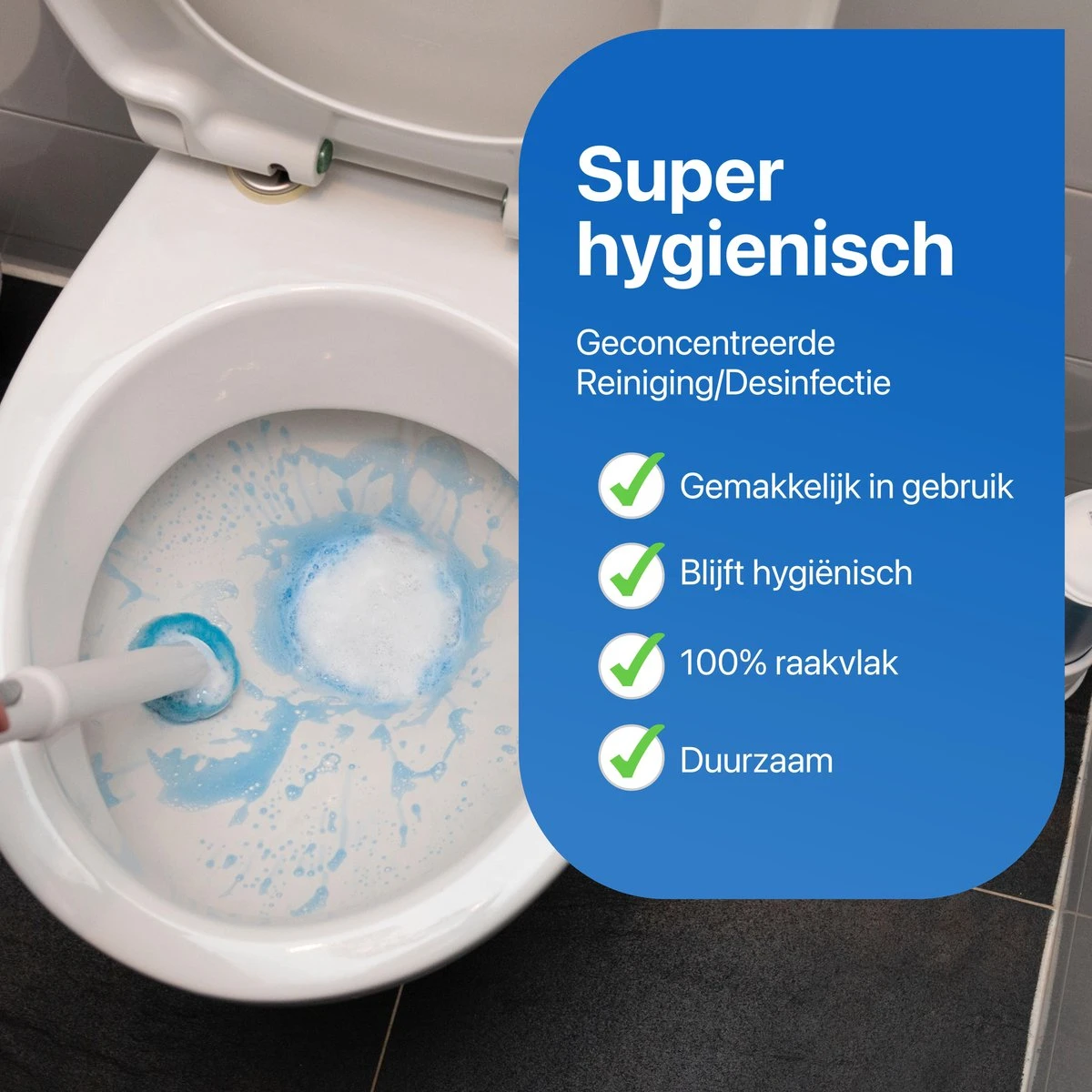 RevoBrush 28x Recharge De Tampons Moussants Ocean Breeze - Brosse De Toilette Avec Support Autoportant 4 RevoBrush 28x Recharge De Tampons Moussants Ocean Breeze - Brosse De Toilette Avec Support Autoportant – Image 2