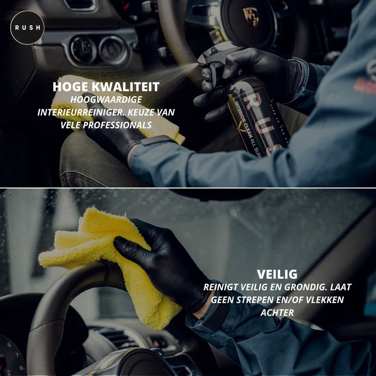 Rush SE RUER | Cleaner Vitres | Nettoyant Pour Pare-brises | Nettoyant Pour Vitres | Lessive De Voiture | Enlève La Graisse Et La Saleté 6 Rush SE RUER | Cleaner Vitres | Nettoyant Pour Pare-brises | Nettoyant Pour Vitres | Lessive De Voiture | Enlève La Graisse Et La Saleté – Image 4