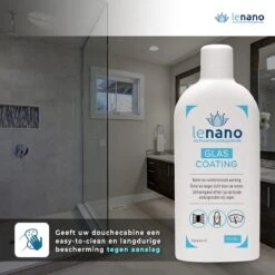 Lenano Glass Coating 250ml - Nano Coating Glass Hydrofuge Et Anti-salissures - Transparent - Protection Des Fenêtres - Sans Calcaire - Clean Cabine De Douche Carrelage De Salle De Bain 10 Lenano Glass Coating 250ml - Nano Coating Glass Hydrofuge Et Anti-salissures - Transparent - Protection Des Fenêtres - Sans Calcaire - Clean Cabine De Douche Carrelage De Salle De Bain -Nettoyage Produits Boutique 1200x1200 1799