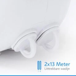 Corde à Linge Forte Rétractable 26 Mètres | Fil De Corde à Linge | Rouleau Sécheur | Corde à Linge Rétractable | Corde à Linge Automatique | Penderie | Étendoir De Séchage -Nettoyage Produits Boutique 1200x1200 180