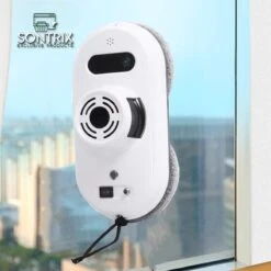 Sontrix Window Washer - Avec Télécommande - 6 Chiffons Inclus - Robot Laveur De Vitres - Nettoyant Pour Vitres - Wit -Nettoyage Produits Boutique 1200x1200 1808