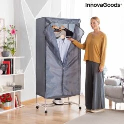 Innovagoods PORTHAYER PORTHAYER 1000W - Etendoir électrique - Etendoir à Linge électrique - Etendoir Chauffant - Etendoir à Linge Chauffant - Tour De Séchage électrique - Sèche-linge Portable -Nettoyage Produits Boutique 1200x1200 199