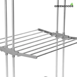 Wasrek - Sèche-linge Pliable à Roulettes 18 Barres - Portant - Corde à Linge - Tour De Séchage - Corde à Linge Extensible - Portant à Linge Pliable - Corde à Linge - Wasrek -Nettoyage Produits Boutique 1200x1200 219