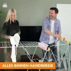 LaundrySpecialist Pliable Avec Pas Moins De 29 Mètres De Longueur De Séchage – LONGUE DURÉE DE VIE ET MOBILE. Séchoir à Linge Sur Roulettes Avec Espace De Rangement Pour Pinces à Linge Et Espace Pour Sécher Facilement Les Chaussettes 16 LaundrySpecialist Pliable Avec Pas Moins De 29 Mètres De Longueur De Séchage – LONGUE DURÉE DE VIE ET MOBILE. Séchoir à Linge Sur Roulettes Avec Espace De Rangement Pour Pinces à Linge Et Espace Pour Sécher Facilement Les Chaussettes -Nettoyage Produits Boutique 1200x1200 250