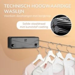 Corde à Linge Extensible GLOW - Vis Fournies - Corde à Linge à âme En Acier - Fil à Laver - Alternative Au étendoir - Corde à Linge En Wasrek - Corde à Linge Extensible - Longueur De Séchage De 8,4 M 13 Corde à Linge Extensible GLOW - Vis Fournies - Corde à Linge à âme En Acier - Fil à Laver - Alternative Au étendoir - Corde à Linge En Wasrek - Corde à Linge Extensible - Longueur De Séchage De 8,4 M -Nettoyage Produits Boutique 1200x1200 262