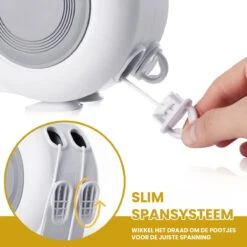 Samillion Corde à Linge Extensible 2 X 13 Mètres - Corde à Linge - Corde à Linge - Fil à Linge - Corde à Linge Rétractable - Épingles à Linge à Linge Gratuites -Nettoyage Produits Boutique 1200x1200 272