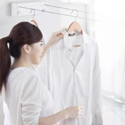 Corde à Linge Extensible Getric - Corde à Linge à Rouleaux - 2 Cordes à Linge - Fil De Corde à Linge - 4,2 Mètres Extensible - Capacité De Charge De 20 Kg - Pour Intérieur Et Extérieur - Acier Inoxydable -Nettoyage Produits Boutique 1200x1200 290