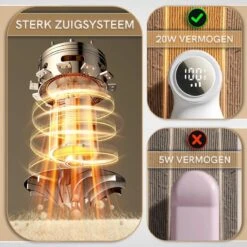 Undicat Lint Remover - Ensemble De Brosses Extra Sans Fil Rechargeables - Épilateur De Vêtements - Système D'aspiration Puissant - Éliminateur De Peluches - Wit- Éliminateur De Peluches Portable - Écran Power Numérique - 3 Positions - 16 Undicat Lint Remover - Ensemble De Brosses Extra Sans Fil Rechargeables - Épilateur De Vêtements - Système D'aspiration Puissant - Éliminateur De Peluches - Wit- Éliminateur De Peluches Portable - Écran Power Numérique - 3 Positions - -Nettoyage Produits Boutique 1200x1200 30