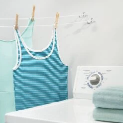 Corde à Linge Extensible Jokenz® Avec 2 Fils - Fil De Corde à Linge Robuste - Corde à Linge En Rouleau - Corde à Linge Non Utilisée - Total De 26 Mètres De Fil De Corde à Linge -Nettoyage Produits Boutique 1200x1200 310