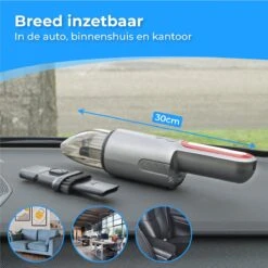 Nuvance - Aspirateur De Voiture 6000Pa - Sans Fil à Main - Aspirateur De Voiture USB Rechargeable - Aspirateur à Main Pour Voiture Et Maison - Incl. Pièce Jointe 15 Nuvance - Aspirateur De Voiture 6000Pa - Sans Fil à Main - Aspirateur De Voiture USB Rechargeable - Aspirateur à Main Pour Voiture Et Maison - Incl. Pièce Jointe -Nettoyage Produits Boutique 1200x1200 362