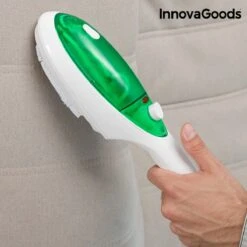 Innovagoods FER À VAPEUR VERTICAL 1000W BLANC VERT - Fer à Repasser à Vapeur - Défroisseur à Vapeur - Défroisseur à Vapeur - Nettoyeur Vêtements à Vêtements à Vapeur Femme/homme - Fer à Vapeur - Défroisseur Vapeur - Défroisseur à Main -Nettoyage Produits Boutique 1200x1200 37
