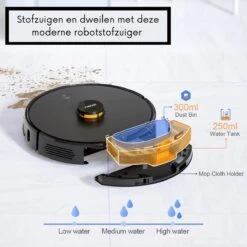 IMOU Robot Aspirateur Avec Station De Recharge - Robot Aspirateur Avec Fonction De Nettoyage - Robot Aspirateur 30 Jours Hands Libres - Zwart -Nettoyage Produits Boutique 1200x1200 395