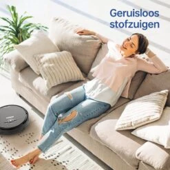 Roboza - Robots Aspirateurs Pro - Robot Aspirateur Avec Fonction De Nettoyage - Aspirateur - Station De Charge - Robots Aspirateurs - Robot De Nettoyage - Zwart -Nettoyage Produits Boutique 1200x1200 434