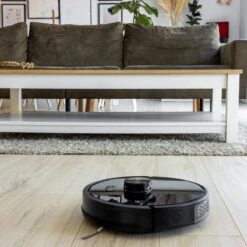 Efzaki Robot Aspirateur Avec Fonction Lavage - 4000 PA - Sans Fil - Station De Recharge Automatique - Zwart | Roboo Titane (Roboo T) -Nettoyage Produits Boutique 1200x1200 482