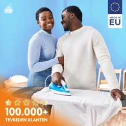 Housse De Table à Repasser AIRPRO 6 Couches Spécialiste Du Linge - Repassage 50% Plus Rapide - Geen D'eau Sous Votre Table à Repasser - Taille L/XL Pour Une Largeur De 39 à 53 Cm Et Une Longueur De 120 à 141 Cm -Nettoyage Produits Boutique 1200x1200 5