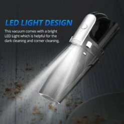 Aspirateur à Main Yuriko - Humide Et Droog - 8000-10000PA - Cleaner - Rechargeable De Type-C - Aspirateur Sans Fil - Avec Bouche D'aspirateur - Sans Fil - Noir -Nettoyage Produits Boutique 1200x1200 520