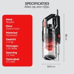 Buxibo 150W - Sans Fil Pour Surfaces Humides/sèches - Aspirateur à Main Rechargeable Avec 3 Accessoires - Aspirateur Voiture/escalier/chambre -Nettoyage Produits Boutique 1200x1200 602