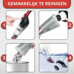 Aspirateur à Main Mvolo - Aspirateur De Voiture - Aspirateur De Voiture - Sans Fil - Humide Et Droog - Incl. Accessoires De Vêtements Pour Bébé -Nettoyage Produits Boutique 1200x1200 697