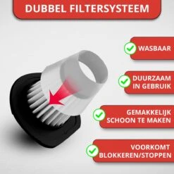 Aspirateur à Main Mvolo - Aspirateur De Voiture - Aspirateur De Voiture - Sans Fil - Humide Et Droog - Incl. Accessoires De Vêtements Pour Bébé -Nettoyage Produits Boutique 1200x1200 698