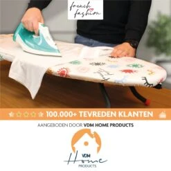 Housse De Planche à Repasser French Fashion Sunshine - Taille S/ M - Convient Aux Planches à Repasser De Max 125 X 42 Cm - Housse De Repassage Avec Couche épaisse En Molleton Et Fermeture Par Cordon -Nettoyage Produits Boutique 1200x1200 7