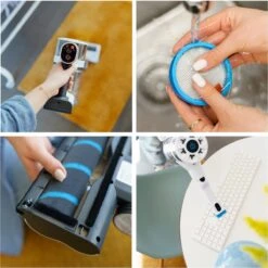 Hoogo S2 Aspirateur-balai 2 En 1 SC202 - 200 W - 35 Min./140 M² - HEPA 13 - Anti-Hair-Wrap - Éclairage LED - Sans Fil Sans Sac - Batterie Remplaçable - Ensemble D'accessoires Inclus -Nettoyage Produits Boutique 1200x1200 712