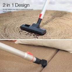 Aigostar Cyclone 33YAT - Aspirateur Balai - 3 En 1 - Avec Cordon - 600W - Aspirateur Sans Sac - Câble De 5 Mètres - Rouge/noir -Nettoyage Produits Boutique 1200x1200 732