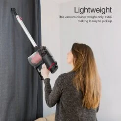 Aigostar Cyclone 33YAT - Aspirateur Balai - 3 En 1 - Avec Cordon - 600W - Aspirateur Sans Sac - Câble De 5 Mètres - Rouge/noir -Nettoyage Produits Boutique 1200x1200 733