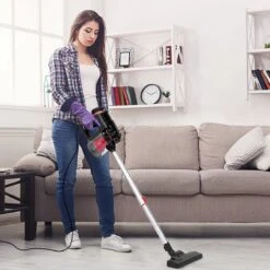 Aigostar Cyclone 33YAT - Aspirateur Balai - 3 En 1 - Avec Cordon - 600W - Aspirateur Sans Sac - Câble De 5 Mètres - Rouge/noir -Nettoyage Produits Boutique 1200x1200 734