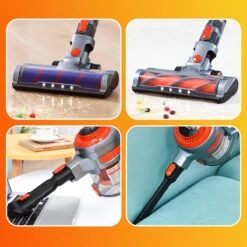 Aspirateur Balai Ilife H75 Avec Aspirateur à Main - Aspirateur Balai Sans Fil - 250W - Aspirateur Sans Fil - H75 - 22 KPa - Aspiration Forte - -Nettoyage Produits Boutique 1200x1200 742