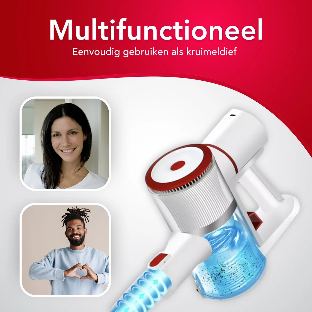 Aspirateur Sans Fil - Aspirateur Balai à Main - 3 En 1 - Siècle Des Lumières LED - 250 W - Rechargeable - Cadeau Vaderdag 7 Aspirateur Sans Fil - Aspirateur Balai à Main - 3 En 1 - Siècle Des Lumières LED - 250 W - Rechargeable - Cadeau Vaderdag – Image 5