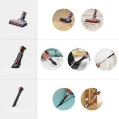 Aspirateur Best - Aspirateur Balai Sans Sac Sur Batterie - Aspirateur à Main Best Seller - Aspirateur à Main Avec Manche - 22 KPA - Rouge -Nettoyage Produits Boutique 1200x1200 818