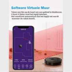 Robot Serpillière Beekit - Aspirateur Robot - Aspirateur Robot Avec Fonction De Serpillière - Système De Serpillière - Aspirateur Robot Avec Station De Charge - Zwart -Nettoyage Produits Boutique 1200x1200 824