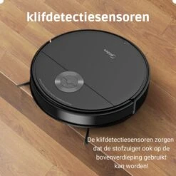 Robot Aspirateur - Robot Aspirateur Avec Station De Charge - Robot Aspirateur Pour Animaux Domestiques De Compagnie - Robot Aspirateur Avec Fonction De Nettoyage - Incl App Et Télécommande - Zwart -Nettoyage Produits Boutique 1200x1200 836