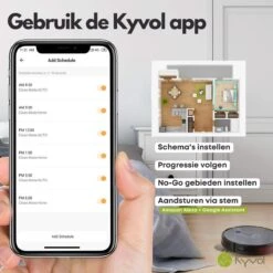 Aspirateur Robot Kyvol Cybovac S31 Avec Station De Charge Et Fonction De Nettoyage - Zwart/ électrique / Automatique / Avec Application / Se Vide / Smart -Nettoyage Produits Boutique 1200x1200 867