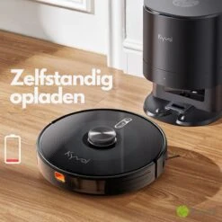 Aspirateur Robot Kyvol Cybovac S31 Avec Station De Charge Et Fonction De Nettoyage - Zwart/ électrique / Automatique / Avec Application / Se Vide / Smart -Nettoyage Produits Boutique 1200x1200 868