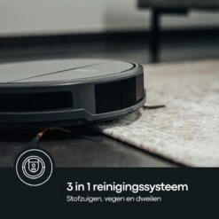 Dalmo BX5 - Aspirateur Robot Avec Fonction De Nettoyage Et Programmation Horaire - Puissance D'aspiration De 2800 Pa - Charge Automatique - Design Intelligente - Application Et Télécommande - 59dB / Zwart -Nettoyage Produits Boutique 1200x1200 881