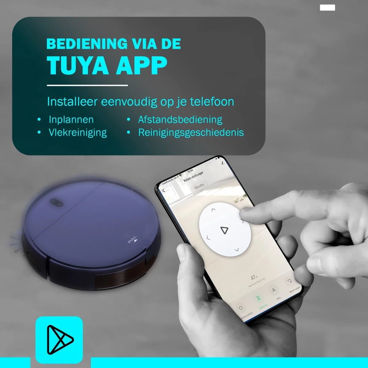 Aspirateur Robot Avec Fonction De Nettoyage - Aspirateur Robot Avec Application - Robot Aspirateur - Aspirateur Sans Fil - Robot De Nettoyage - Voleur à Main 11 Aspirateur Robot Avec Fonction De Nettoyage - Aspirateur Robot Avec Application - Robot Aspirateur - Aspirateur Sans Fil - Robot De Nettoyage - Voleur à Main – Image 9