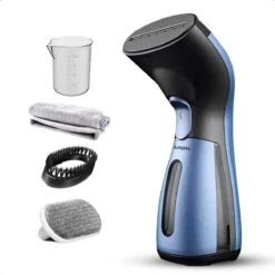 Vapeur Ample - Fer à Vapeur - Nettoyeur Vapeur - Vêtements Vapeur à Main - Vêtements Vapeur - Vêtements Vapeur - Vapeur Vêtements - Blauw