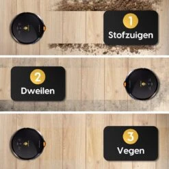 Aspirateur Robot Clean Golden® Avec Fonction De Clean – Aspirateur Sans Fil Avec Station De Charge – Aspirateur Automatique Et Robot De Nettoyage -Nettoyage Produits Boutique 1200x1200 947