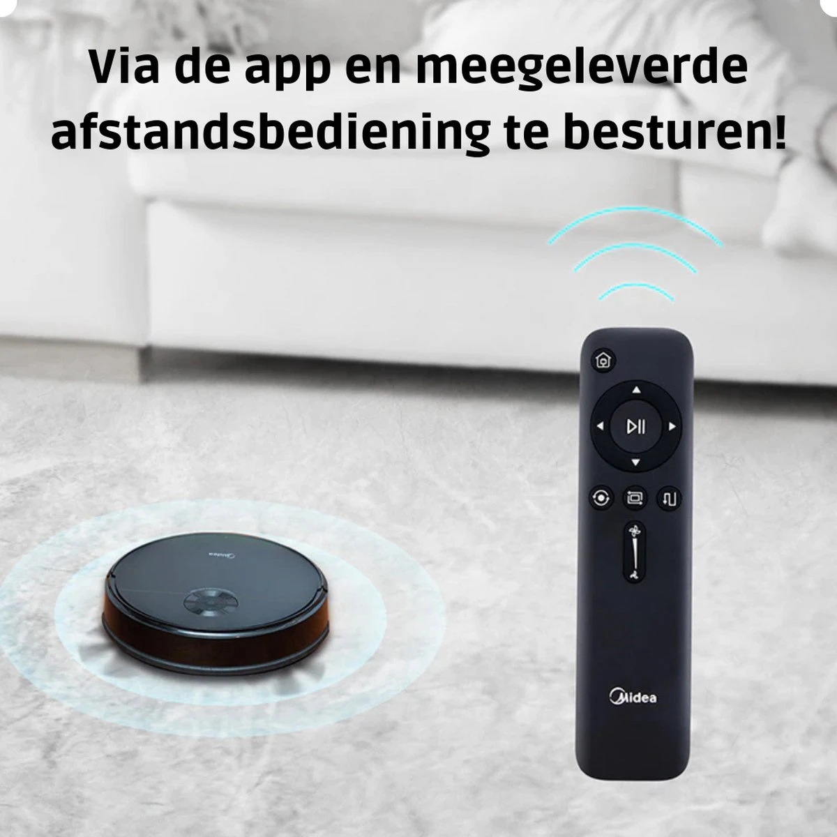 Robot Aspirateur - Robot Aspirateur Avec Station De Charge - Robot Aspirateur Pour Animaux Domestiques De Compagnie - Robot Aspirateur Avec Fonction De Nettoyage - Incl App Et Télécommande - Wit 5 Robot Aspirateur - Robot Aspirateur Avec Station De Charge - Robot Aspirateur Pour Animaux Domestiques De Compagnie - Robot Aspirateur Avec Fonction De Nettoyage - Incl App Et Télécommande - Wit – Image 3