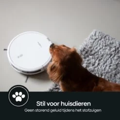 Dalmo BX5W - Aspirateur Robot Avec Fonction De Nettoyage Et Programmation Horaire - Puissance D'aspiration 2800 Pa - Recharge Automatique - Navigation Laser - Application Et Télécommande - 59 DB / Wit -Nettoyage Produits Boutique 1200x1200 992