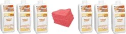 Nettoyant Pour Stratifiés HG Produit HG 72 Boîte 6 Pièces 10 Chiffons Microfibres