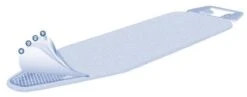 Simpex2005-Housse De Planche à Repasser En Coton Métallisé 140x55cm- Ensemble Bleu-complet Avec Couche De Mousse Et Feutre -Nettoyage Produits Boutique 1200x469