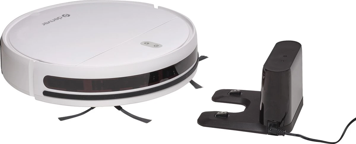 Aspirateur Robot Denver RVC110 Avec Fonction De Nettoyage - WiFi - Application TUYA - 1400PA - Robot De Nettoyage - Station De Recharge 5 Aspirateur Robot Denver RVC110 Avec Fonction De Nettoyage - WiFi - Application TUYA - 1400PA - Robot De Nettoyage - Station De Recharge – Image 3