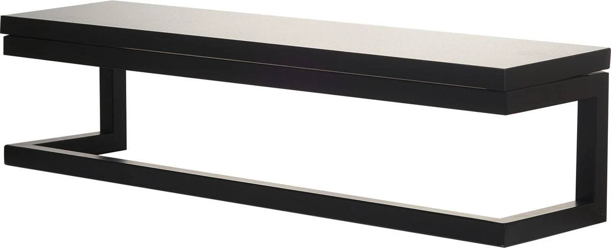 Homestic© - Barre Porte-serviettes Antioch Elite Zwart/Bois Foncé - Porte-serviettes Pour Salle De Bain/ Jardin/ Camper-car/WC - Acier Inoxydable - Zwart 3 Homestic© - Barre Porte-serviettes Antioch Elite Zwart/Bois Foncé - Porte-serviettes Pour Salle De Bain/ Jardin/ Camper-car/WC - Acier Inoxydable - Zwart