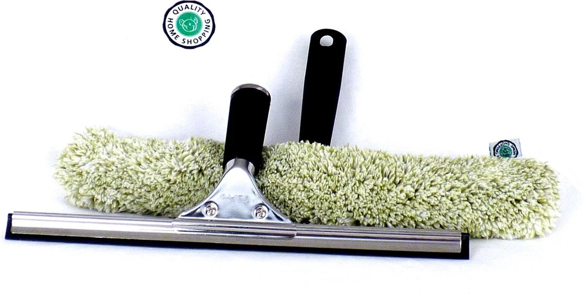 Groene Beer Système D'essuie-glace - Extracteur - Couvercle De Lavage - Support En T) - 25 Cm - Nettoyage - Lavage Des Fenêtres 3 Groene Beer Système D'essuie-glace - Extracteur - Couvercle De Lavage - Support En T) - 25 Cm - Nettoyage - Lavage Des Fenêtres