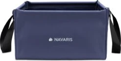Seau Pliable Navaris - Capacité 15 Litres - Seau Carré Pour Le Camping, La Pêche Et Les Activités De Plein Air - Poubelle Pour La Vaisselle Et Le Linge - Blauw -Nettoyage Produits Boutique 1200x608 1