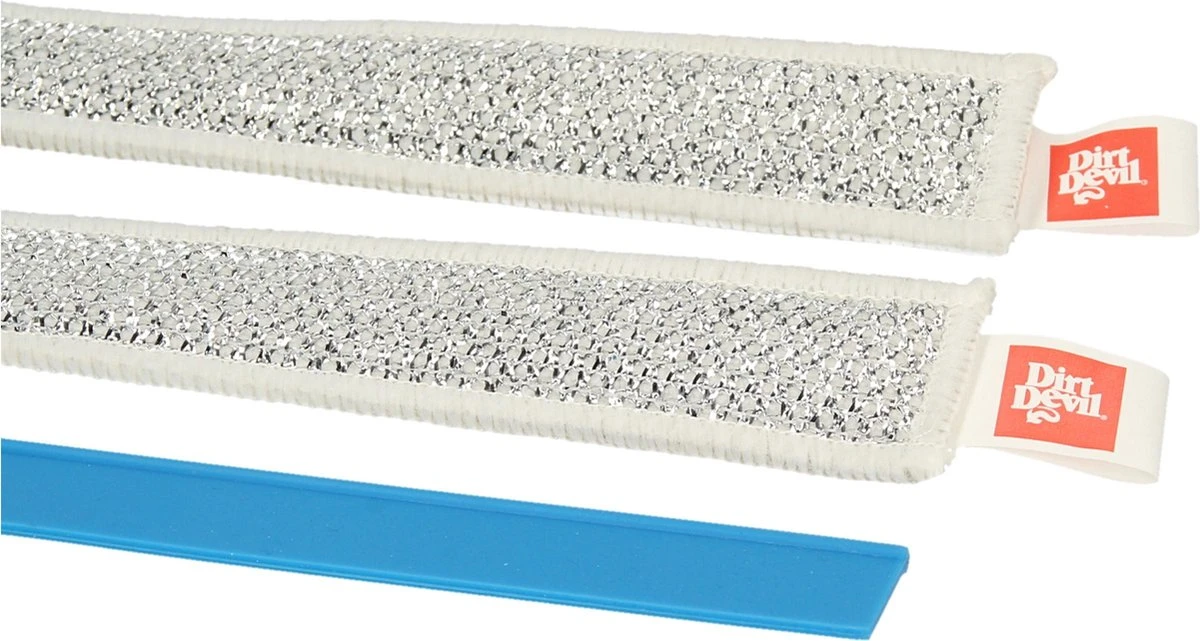 Set Accessoires Dirt Devil 3 Pièces DD400 - 2 Tampons En Microfibre Et 1 Bande De Nettoyage En Caoutchouc - 28 Cm | Nettoyant Pour Vitres En Chiffons En Microfibre Remplaçables | Nettoyant Pour Vitres 8 Set Accessoires Dirt Devil 3 Pièces DD400 - 2 Tampons En Microfibre Et 1 Bande De Nettoyage En Caoutchouc - 28 Cm | Nettoyant Pour Vitres En Chiffons En Microfibre Remplaçables | Nettoyant Pour Vitres – Image 6