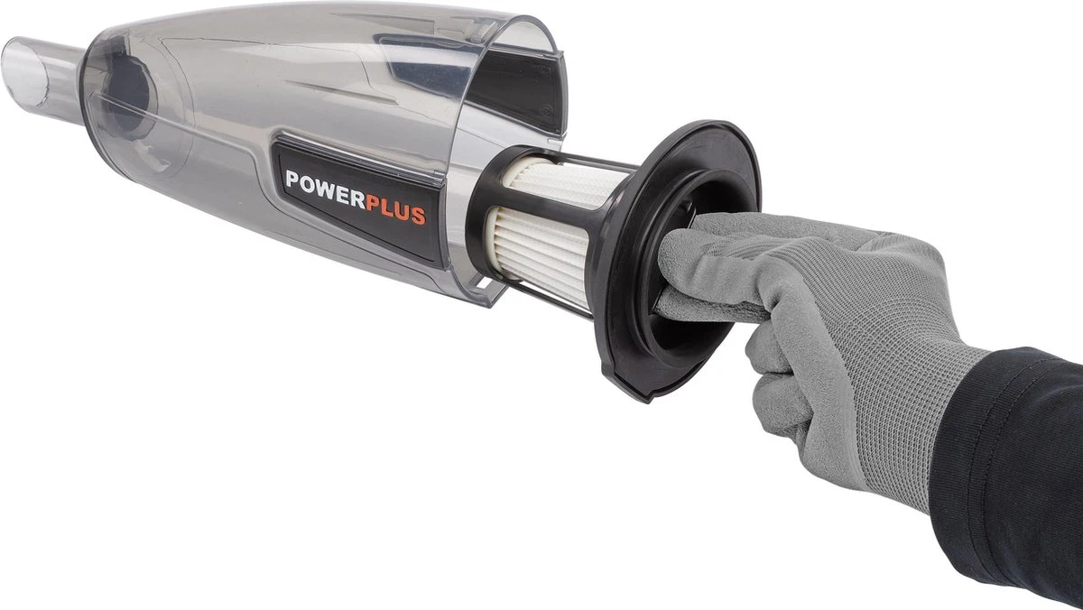 Powerplus Dual Power POWDP6030 Aspirateur à Main / Voleur à Main - 20V - Incl. Accessoires - HT Batterie Et Chargeur 5 Powerplus Dual Power POWDP6030 Aspirateur à Main / Voleur à Main - 20V - Incl. Accessoires - HT Batterie Et Chargeur – Image 3
