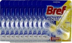 Bref Power Aktiv - Lemon - WC Block - 10 X 50gr - Pack économique